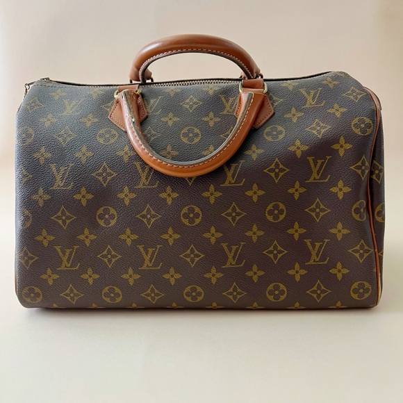 Louis Vuitton Handbags - LOUIS VUITTON Vintage Monogram Speedy 35 Bag GUC